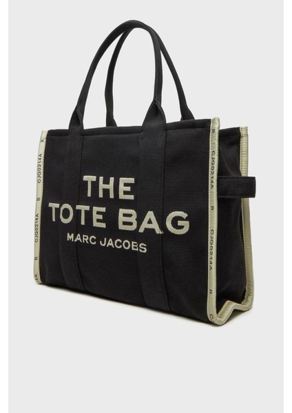 Large Tote Logolu Omuz Askılı Çanta Bayan Çanta M0017048 001