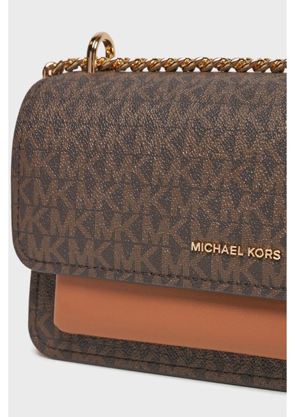 Logo Baskılı Ayarlanabilir Zincir Askılı Çanta 30R5GC7L3B252 Bayan Çanta 30R5GC7L3B 252 fırsatları