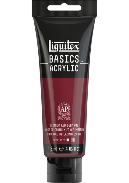 Basics Akrilik Boya 118ML Cadmium Red Deep Hue 311