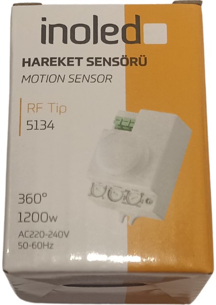 Inoled Hareket Sensörü Rf Tip 360 Derece 1200W - 5134