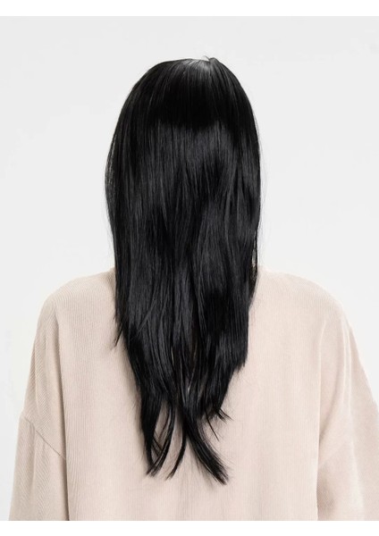 Siyah Renk Uzun Parti Peruğu fiyatları
