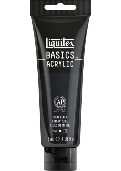 Basics Akrilik Boya 118ML Ivory Black 244