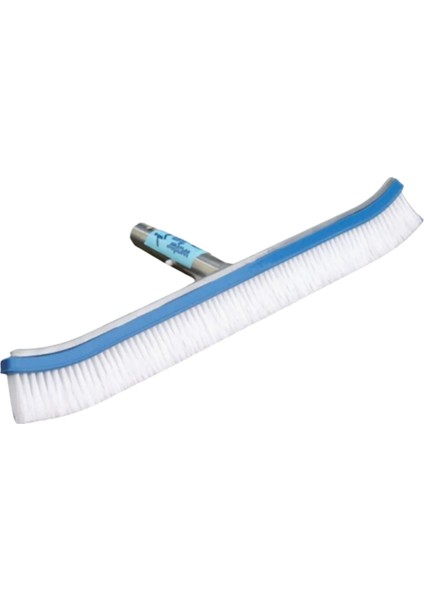 45 cm Alüminyum Destekli Havuz Dip Fırçası Plastik Telli Kıvrık Model