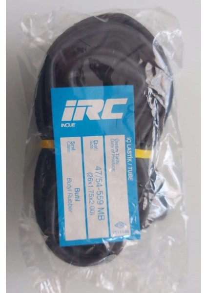 26X1.95 - 26X1.90 - 26X1.75-26X2.00 26 Jant Uzun Sibop Irc