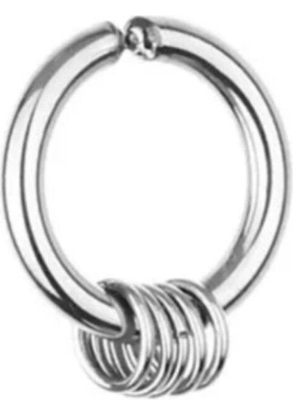 Deliksiz Sıkıştırma Çelik Kalın Halka Deliksiz Küpe fiyatları