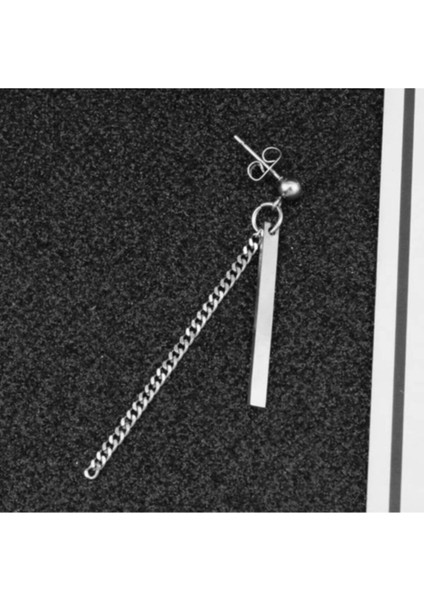 Kore Style Sallantılı Top Küpe