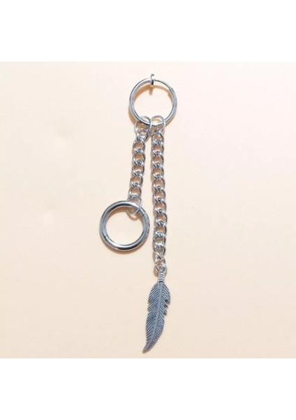 5 Adet Deliksiz Sıkıştırma Gothic Punk Küpe Seti modelleri