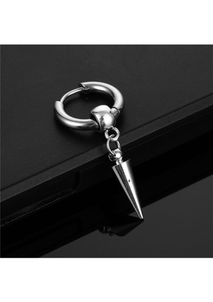 Çelik Halka Sallantılı Küpe