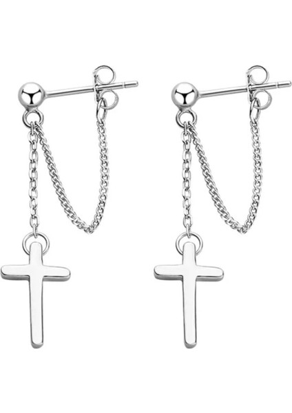 Haç Figürlü 2 Adet Küpe modelleri