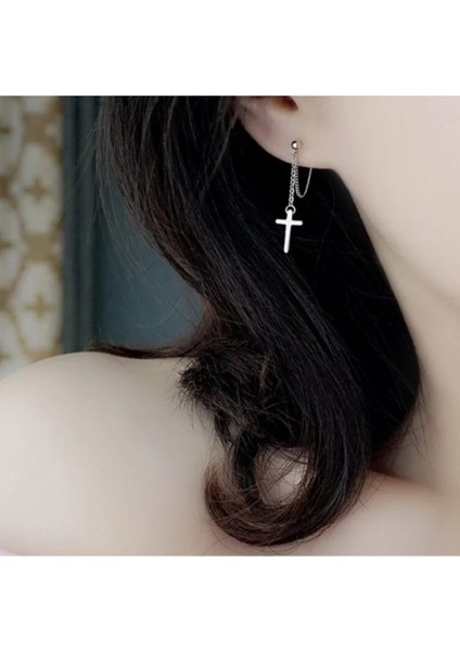 Haç Figürlü 2 Adet Küpe fırsatları