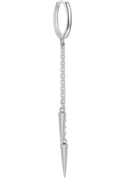 Mızrak Sallantılı Zincir Küpe