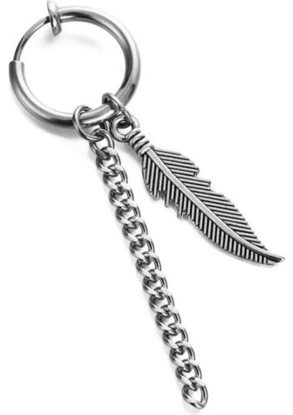 Kpop Jungok Deliksiz Sıkıştırma Sallantılı Kartal Tüyü Küpe fiyatları