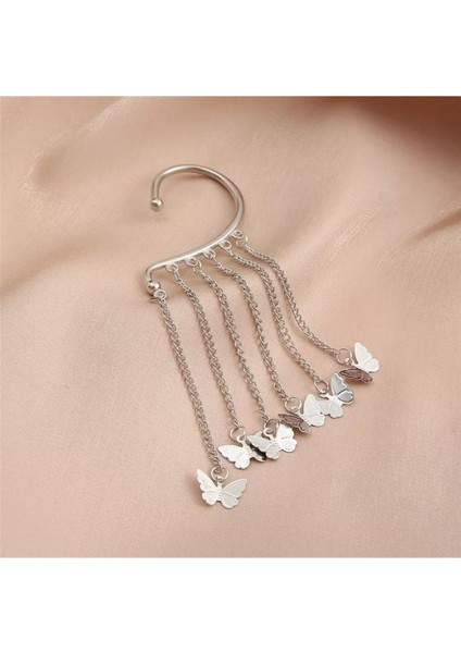 Kelebek Sallantılı Kulak Aksesuarı, Kadın Küpe fiyatları