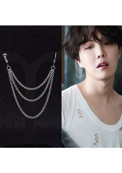 Kore Style Kıkırdak Zincir Küpe fiyatları