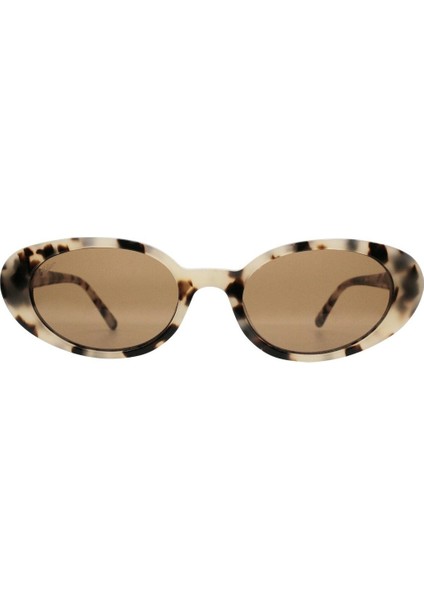 Vintage Tiery Ver2 Ince Kenarlı Oval Leopar Güneş Gözlüğü Coolandbetter fırsatları