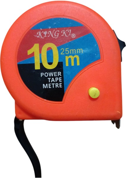 Kıng Kı 10M 25 mm Şerit Metre, 10M Şerit Metre