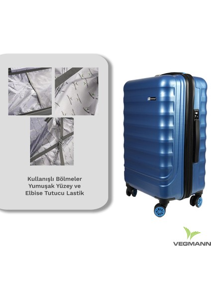 Tartılı Scadel Mavi Büyük Boy Valiz fırsatları