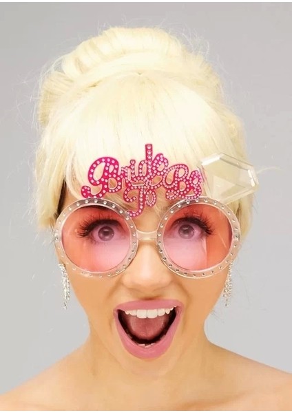 Bride To Be Bekarlığa Veda Partisi Gözlüğü Pembe Renk fiyatları