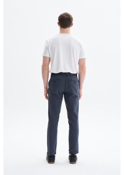 Erkek Örme Kumaş Slim Fit Dar Kesim Esnek Kumaş Pantolon K9PCD0526