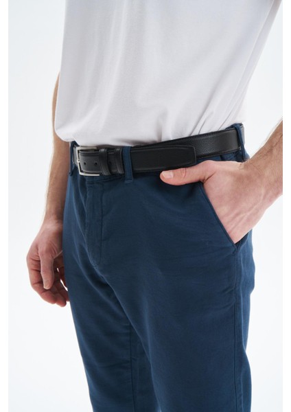 Erkek Örme Kumaş Slim Fit Dar Kesim Esnek Kumaş Pantolon K9PCD0526
