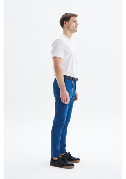 Erkek Örme Kumaş Slim Fit Dar Kesim Esnek Kumaş Pantolon K9PCD0526