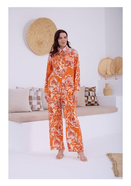 Marwa By Moodbasic Pulpayetli Desenli Takım