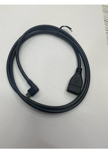 2 Metre Micro USB Otg Kablo Uzun Micro USB Otg Kablo 2 Metre Otg Kablo Micro USB 90 Derece Otg