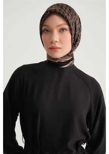 Çiçekli Bluz 24Y3500 Siyah