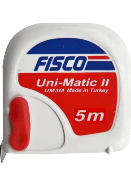 Metre 5 mt, Şerit Metre, Fısco Uni-Matic Iı