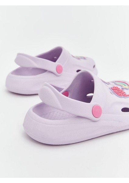 Lcw Steps Baskılı Kız Çocuk Plaj Sandaleti