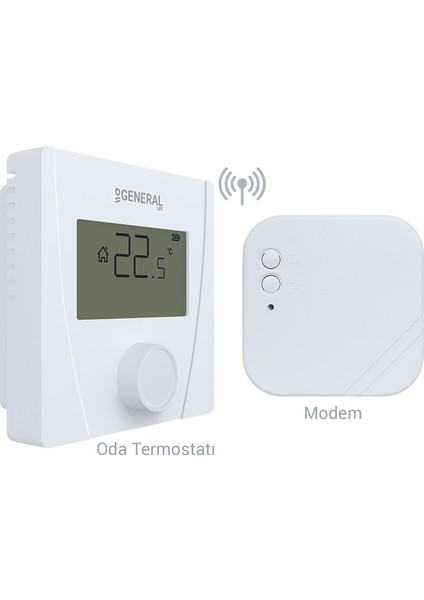 Ceres HT25 Smart Kablosuz Akıllı Tuya Oda Termostatı