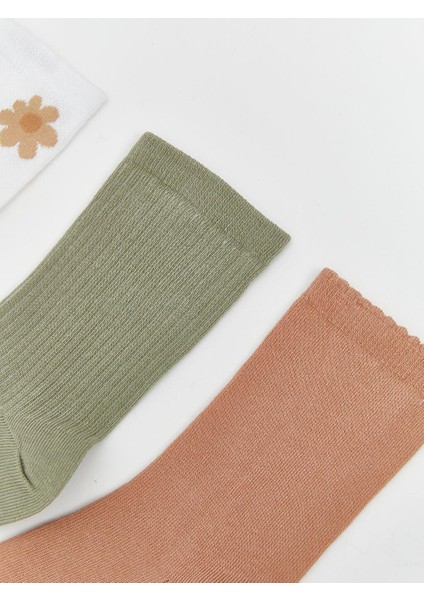 Lcw Dream Çiçekli Kadın Soket Çorap 3'lü Paket fiyatları