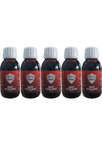 Malt aroması kiti Kırmızı vsk kiti 100ml x 5 Adet (5lt uyumlu) malt aroma verici