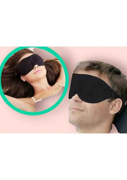 Nefes Alabilen Uyku Göz Bandı