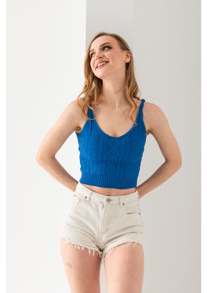 Saç Örgüsü Askılı V Yaka Crop Top, Body, Şık Rahat V Yaka Fitilli Kolsuz T-Shirt Krop, Askılı Krop. fırsatları
