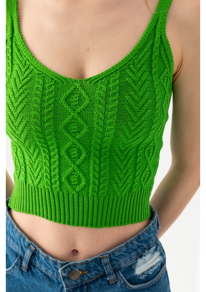 Saç Örgüsü Askılı V Yaka Crop Top, Body, Şık Rahat V Yaka Fitilli Kolsuz T-Shirt Krop, Askılı Krop. fiyatları