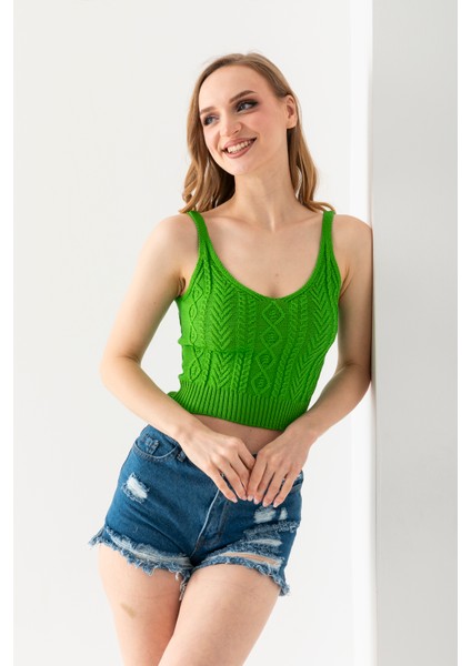 Saç Örgüsü Askılı V Yaka Crop Top, Body, Şık Rahat V Yaka Fitilli Kolsuz T-Shirt Krop, Askılı Krop. modelleri