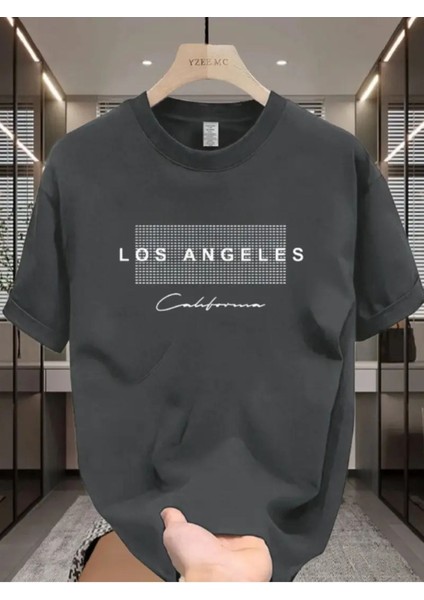 Los Angel Clf Imza Tasarım Baskılı Özel Unisex Tshirt