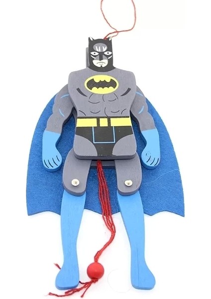 Ahşap Salanan Batman Figürü ALK1193