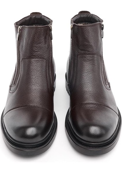 Comfort Taban Hakiki Deri Fermuarlı Erkek Bot modelleri