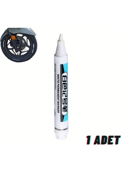 Lastik Kalemi Beyaz 2.5mm Suya Kötü Hava Şartlarına Karşı Dayanıklı