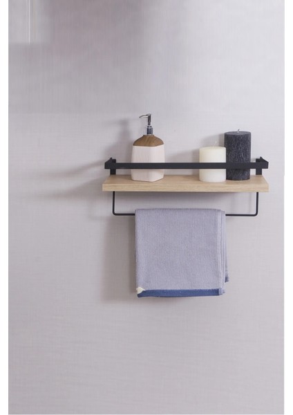 Banyo Rafı Havluluk Organizer Ahşap Metal Banyo Duvar Rafı Havluluk Duvar Rafı fiyatları