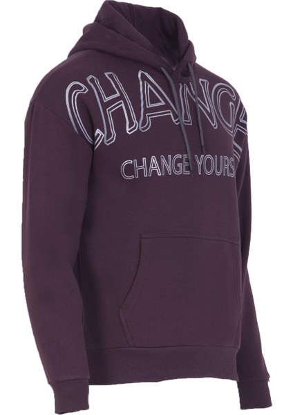 Erkek Regular Fit Kapüşonlu Sweatshirt K22254919201