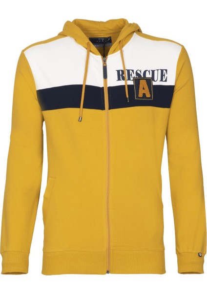 Erkek Kapşonlu Fermuarlı Sweatshirt K21324992001