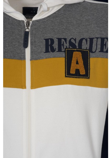 Erkek Kapşonlu Fermuarlı Sweatshirt K21324992001