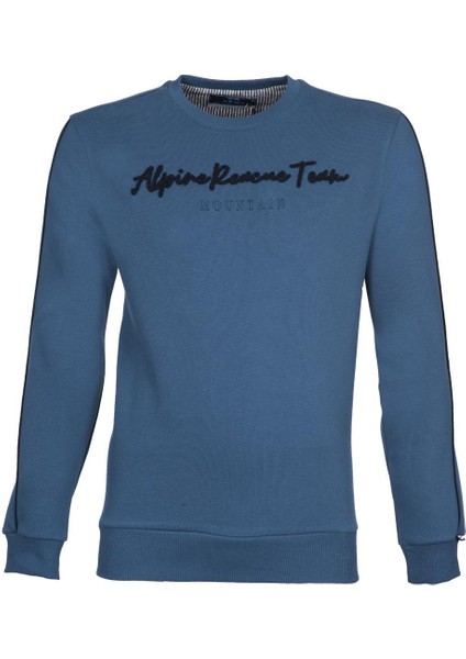 Erkek Bisiklet Yaka Sweatshirt K21124908002