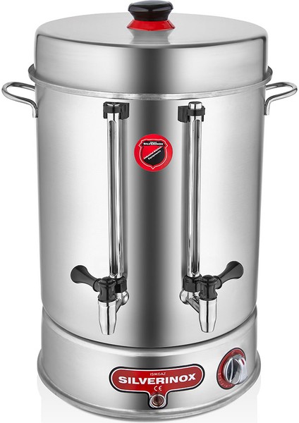 Çevirmeli Metal Musluklu Çay Makinesi 500 Bardak