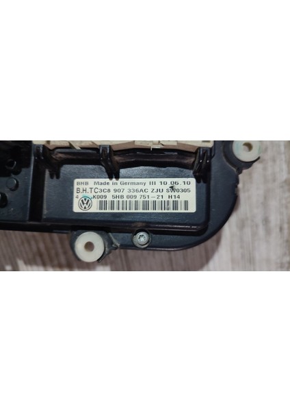Passat Klima Paneli Golf Klima Paneli 3C8907336AC Zju 5HB009751 modelleri