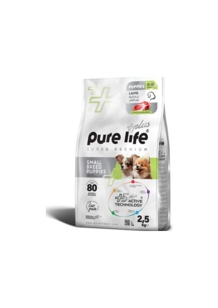 Plus Küçük Irk Kuzu Etli Yavru Köpek Maması 2.5 kg | Sağlıklı ve Dengeli Beslenme Çözümü