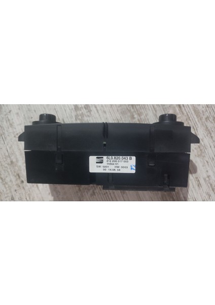 Cordoba Dijital Klima Paneli Ibiza Dijital Klima Paneli 2002-2009 6L0820043 fiyatları